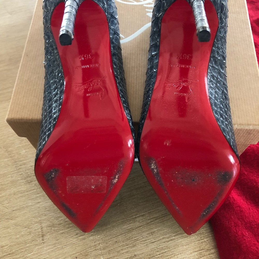 Christian Louboutin So Kate Python - image 3